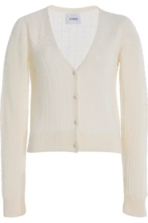 Barrie Pointelle-Knit Cashmere Cardigan - - XS - Moda Operandi