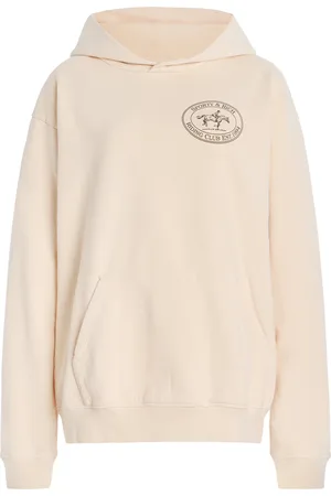 Sporty & Rich Riding Club Cotton Hoodie - - XS - Moda Operandi