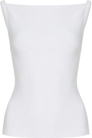 BRANDON MAXWELL Exclusive RIviera Knit Tank Top - - XS - Moda Operandi