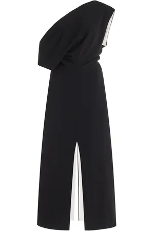Proenza Schouler Off-The-Shoulder Crepe Midi Dress - - US 2 - Moda Operandi