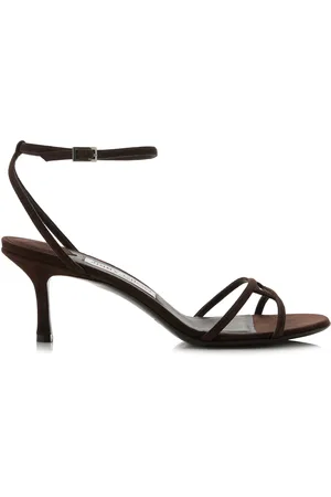 Jimmy Choo 1998 Leo Suede Sandals - - IT 36 - Moda Operandi