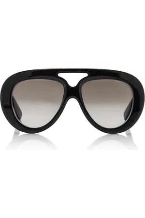 Loewe Curvy Oversized Aviator-Frame Acetate Sunglasses - - OS - Moda Operandi