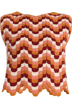 Escvdo Exclusive Rivieria Nieva Cotton Top - - XS - Moda Operandi