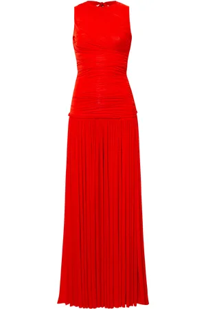 SIEDRES Alina Open-Back Ruched Jersey Maxi Dress - - EU 36 - Moda Operandi