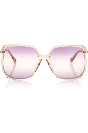 Chloé Aly Square-Frame Acetate Sunglasses - - OS - Moda Operandi