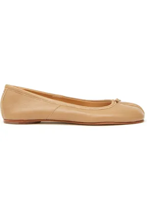 Maison Margiela Tabi Leather Ballet Flats - - IT 37 - Moda Operandi