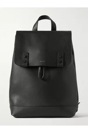Saint Laurent Full-Grain Leather Backpack - Men