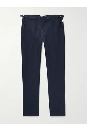 Orlebar Brown Griffon Slim-Fit Linen Trousers - Men - - UK/US 32