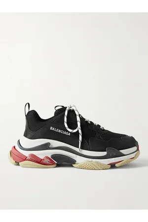 Balenciaga Triple S Mesh, Faux Suede and Faux Leather Sneakers - Men - - EU 39