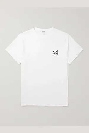 Loewe Slim-Fit Logo-Embroidered Cotton-Jersey T-Shirt - Men - - XXS