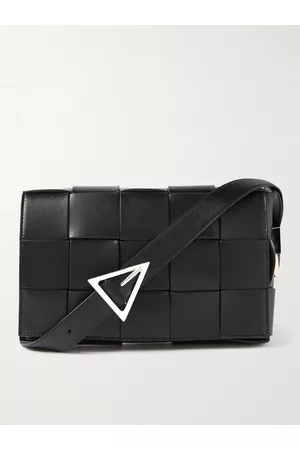 Bottega Veneta Intrecciato Leather Messenger Bag - Men