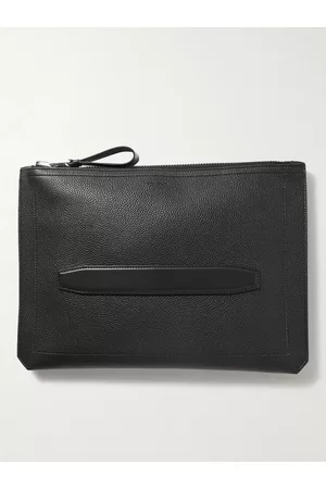 Tom Ford Buckley Pebble-Grain Leather Document Holder - Men