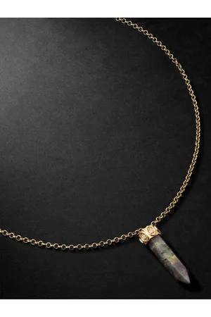 Sydney Evan , Labdradorite and Diamond Necklace - Men