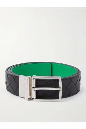 Bottega Veneta 3.5cm Reversible Intrecciato Leather Belt - Men - - EU 80