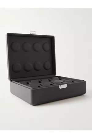 Scatola del Tempo Valigetta 8 Full-Grain Leather Watch Box - Men