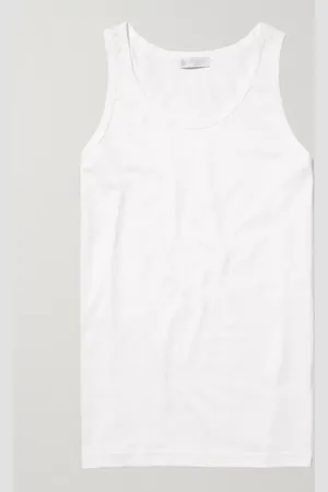 Sunspel Cotton-Jersey Tank Top - Men - - L