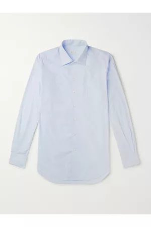 Loro Piana André Cotton-Poplin Shirt - Men - - S