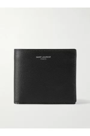 Saint Laurent Pebble-Grain Leather Billfold Wallet - Men