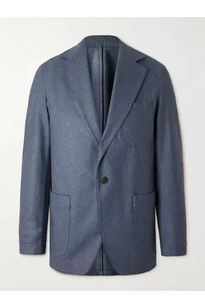 Stoffa Wool-Flannel Blazer - Men - - IT 54