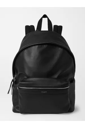 Saint Laurent City Leather Backpack - Men