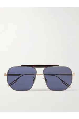 Dior NeoDior NU Aviator-Style Acetate and Gold-Tone Sunglasses - Men
