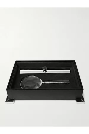 Lorenzi Magnifying Glass and Ruler Set - Men