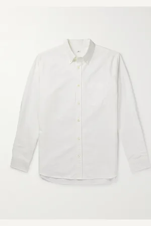 Mr P. Button-Down Collar Cotton Oxford Shirt - Men - - S