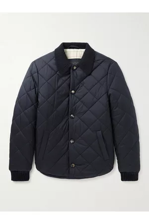 Loro Piana Stuart Cashmere-Trimmed Quilted Shell Jacket - Men - - Age 2