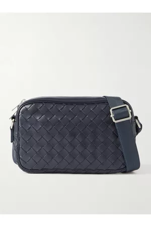 Bottega Veneta Intrecciato Leather Messenger Bag - Men