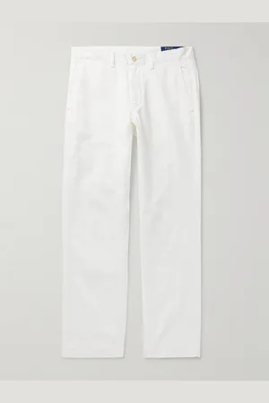 Ralph Lauren Slim-Fit Straight-Leg Linen and Cotton-Blend Trousers - Men - - 36W 32L