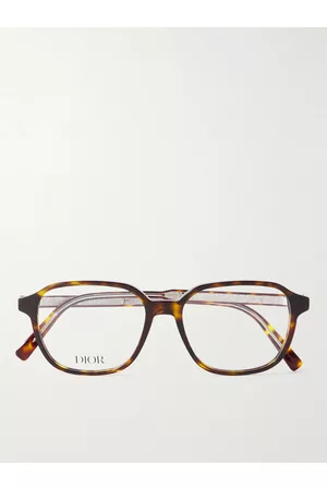 Dior InDiorO S3I Square-Frame Tortoiseshell Acetate Optical Glasses - Men