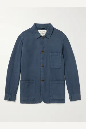 Portuguese Flannel Labura Slim-Fit Linen Jacket - Men - - XS