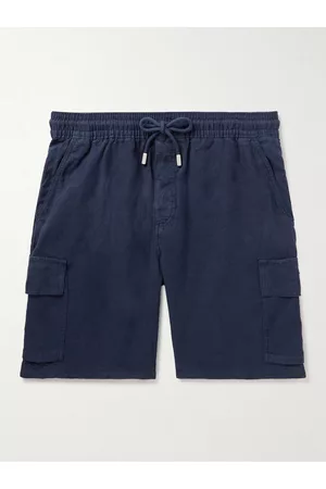 Vilebrequin Straight-Leg Linen Drawstring Cargo Shorts - Men - - XXL