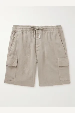 Vilebrequin Straight-Leg Linen Drawstring Cargo Shorts - Men - - L