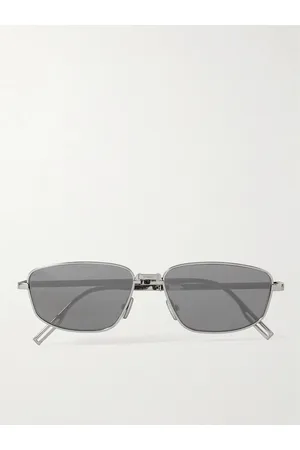 Dior Dior90 S1U Rectangular-Frame -Tone Sunglasses - Men