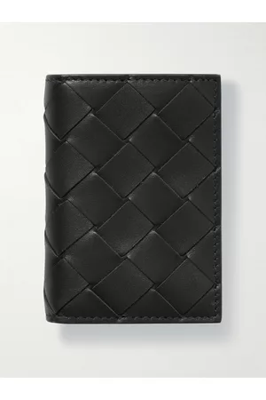 Bottega Veneta Intrecciato Leather Trifold Wallet - Men