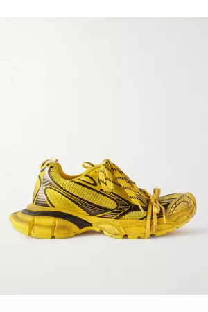 Balenciaga 3XL Distressed Mesh and Rubber Sneakers - Men - - EU 45