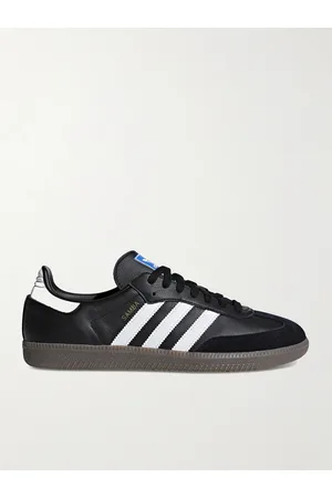 adidas Samba OG Suede-Trimmed Leather Sneakers - Men - - UK 12