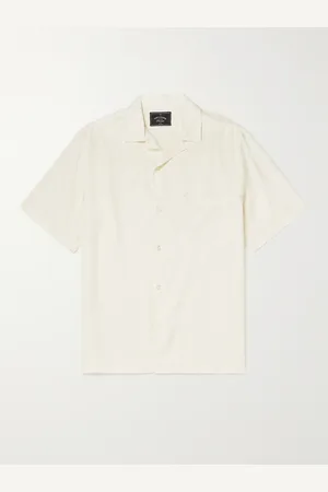 Portuguese Flannel Camp-Collar TENCEL™ Lyocell Shirt - Men - - XL