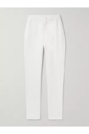 Orlebar Brown Cornell Straight-Leg Washed Linen Trousers - Men - - UK/US 30