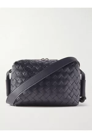 Bottega Veneta Intrecciato Leather Messenger Bag - Men