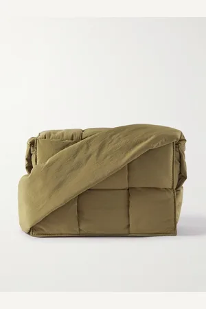 Bottega Veneta Stanford Lux Paper Nylon Messenger Bag - Men