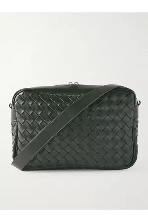 Bottega Veneta Intrecciato Leather Camera Bag - Men