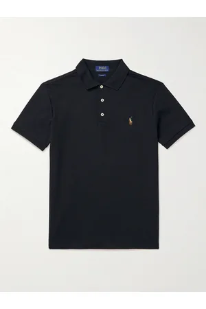 Ralph Lauren Slim-Fit Logo-Embroidered Pima Cotton Polo Shirt - Men - - XS