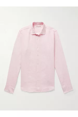 Orlebar Brown Giles Linen Shirt - Men - - L