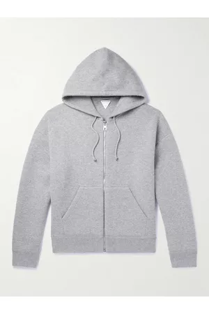 Bottega Veneta Cashmere-Blend Zip-Up Hoodie - Men - - S