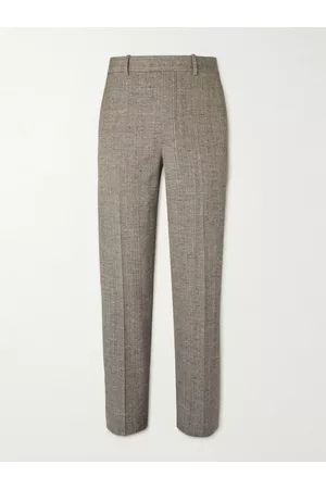 Bottega Veneta Straight-Leg Tweed Trousers - Men - - IT 50