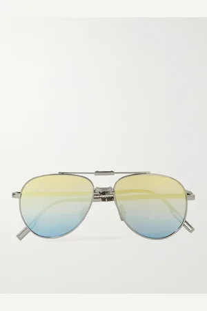 Dior Dior90 A1U Aviator-Style -Tone Sunglasses - Men