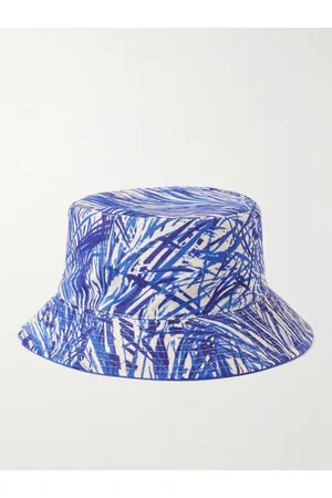 Loro Piana Reversible Printed Linen-Canvas Bucket Hat - Men - - Age 8