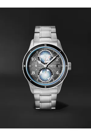 Montblanc 1858 Geosphere 0 Oxygen The 8000 Automatic 42mm Titanium, Ceramic and Stainless Steel Watch, Ref. No. 130982 BU24 NOV - Men